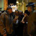 Le 8 janvier sur la place Clémenceau à Orange