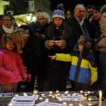 Le 8 janvier sur la place Clémenceau à Orange